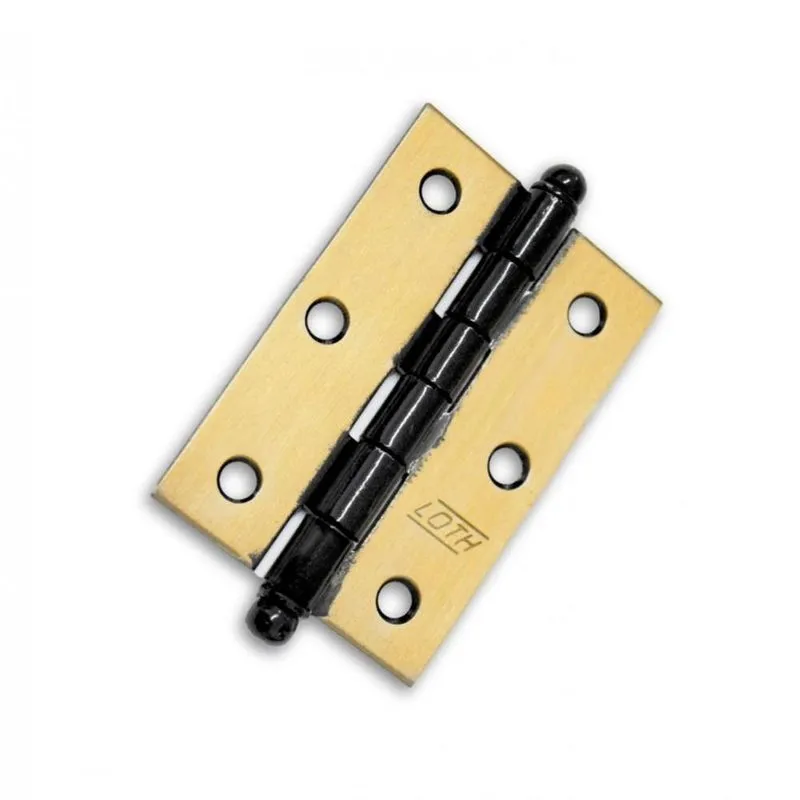 Kit 12 Dobradiça F.l.o. Porta / Janela Pino Bola 3 X 2"