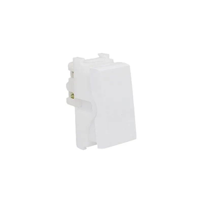 Kit 2 Interruptor 1 Tecla Simples Branco Módulo Linha I9