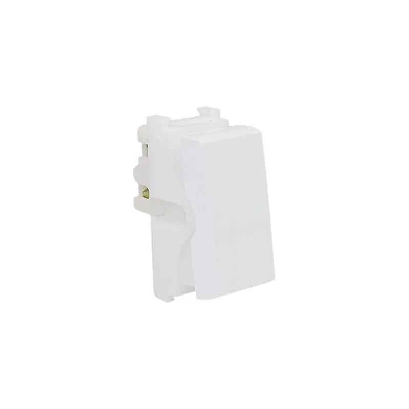 Kit 20 Interruptor 1 Tecla Simples Branco Módulo Linha I9