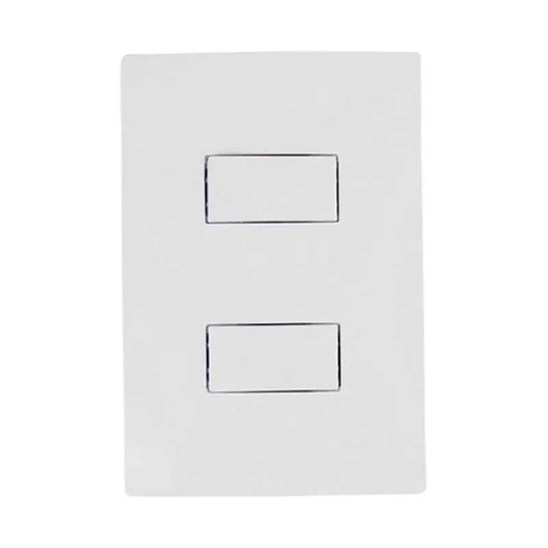 Kit 2 Interruptor 2 Teclas Simples Completo Bco 10a - I9