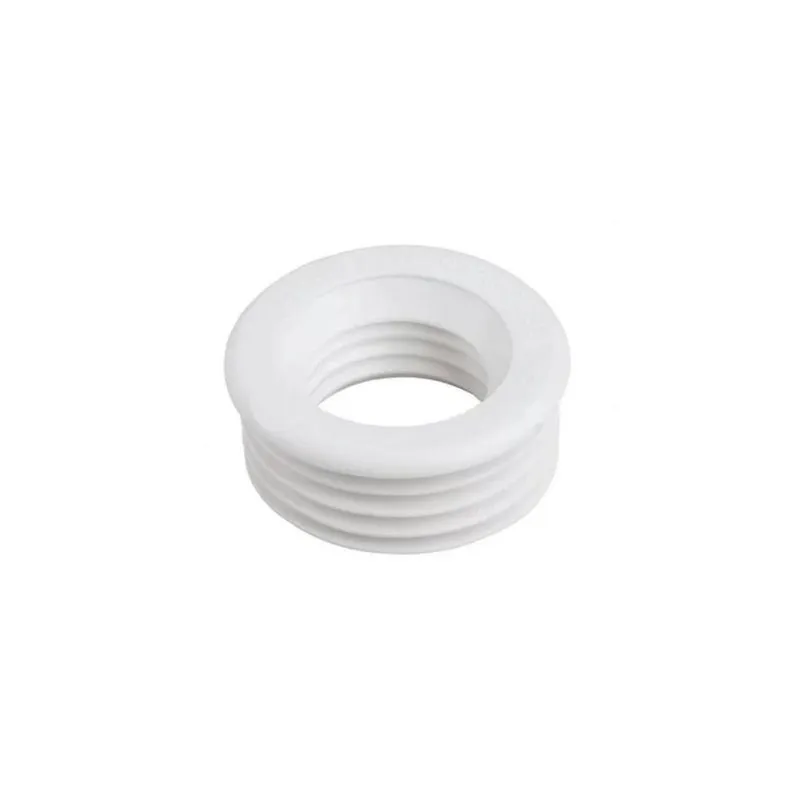 Kit 12 Espude Plástico Sanfonado Branco 40mm - Plasbohn