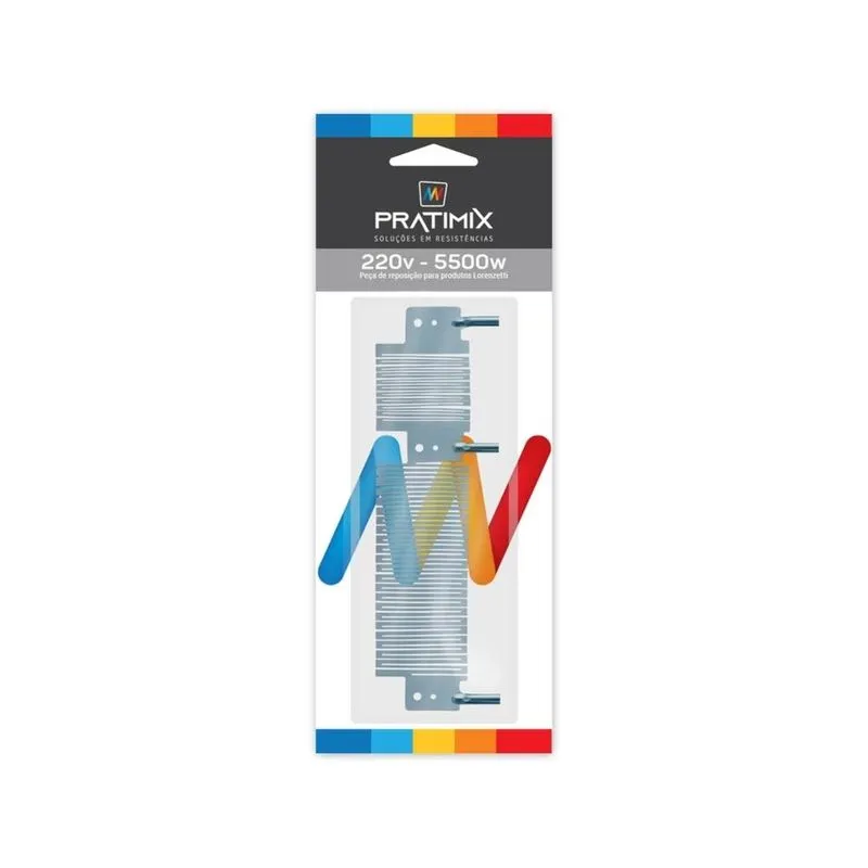 Kit 6 Resistência 3t Lorenzetti Ultra 5.500w/220v - Pratimix