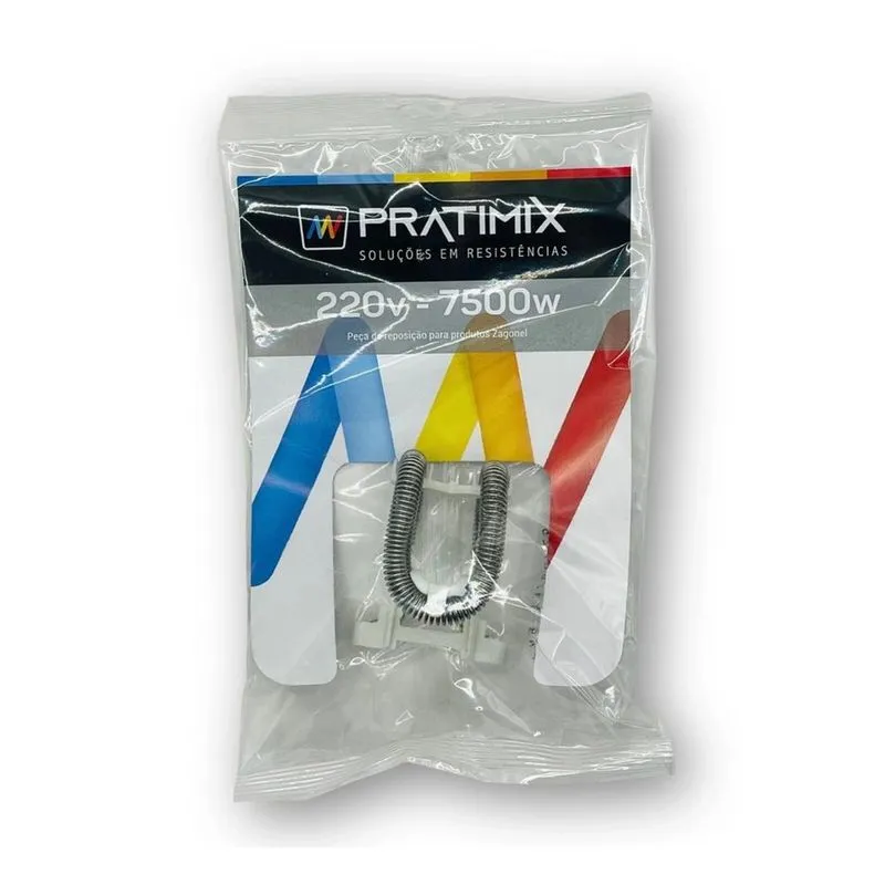 Kit 12 Resistência Ducha Ducali Zagonel 7500w/220v Pratimix