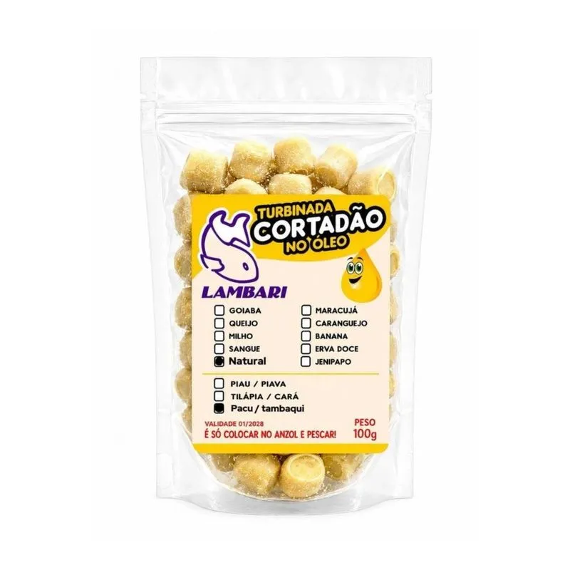 Massa Pacu / Tambaqui No Óleo Natural Pesca 100g - Lambari