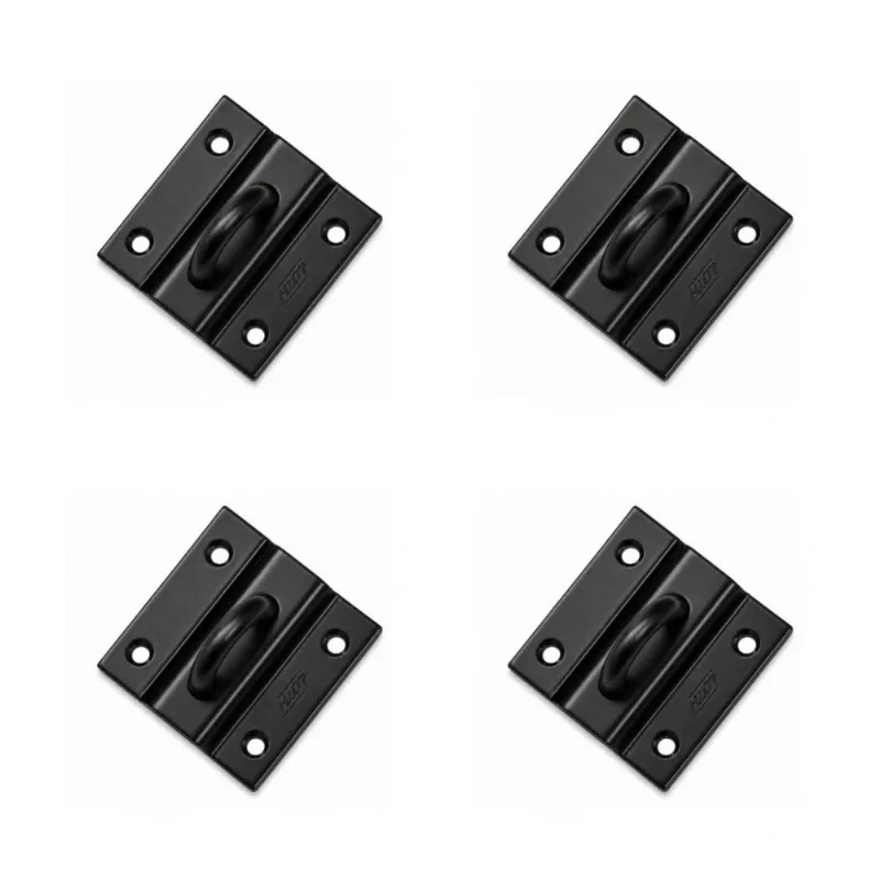 Kit 4 Suporte Multiuso Teto / Parede Preto Ref. 61068 - Loth