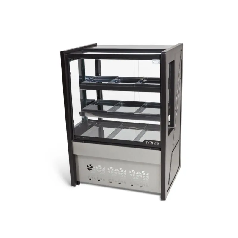 Balcao Estufa 80 Cm Polar Preto Platinum Pve 127v