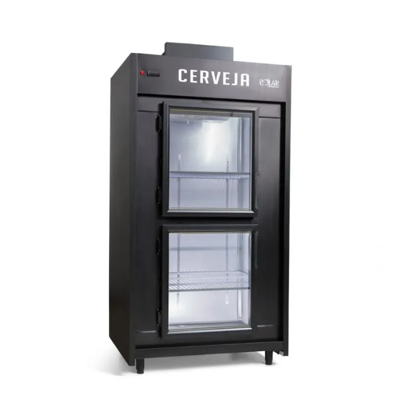 Minicamara Cervejeira 20 Caixas 2 Portas De Vidro Polar Mcb110pv 220V