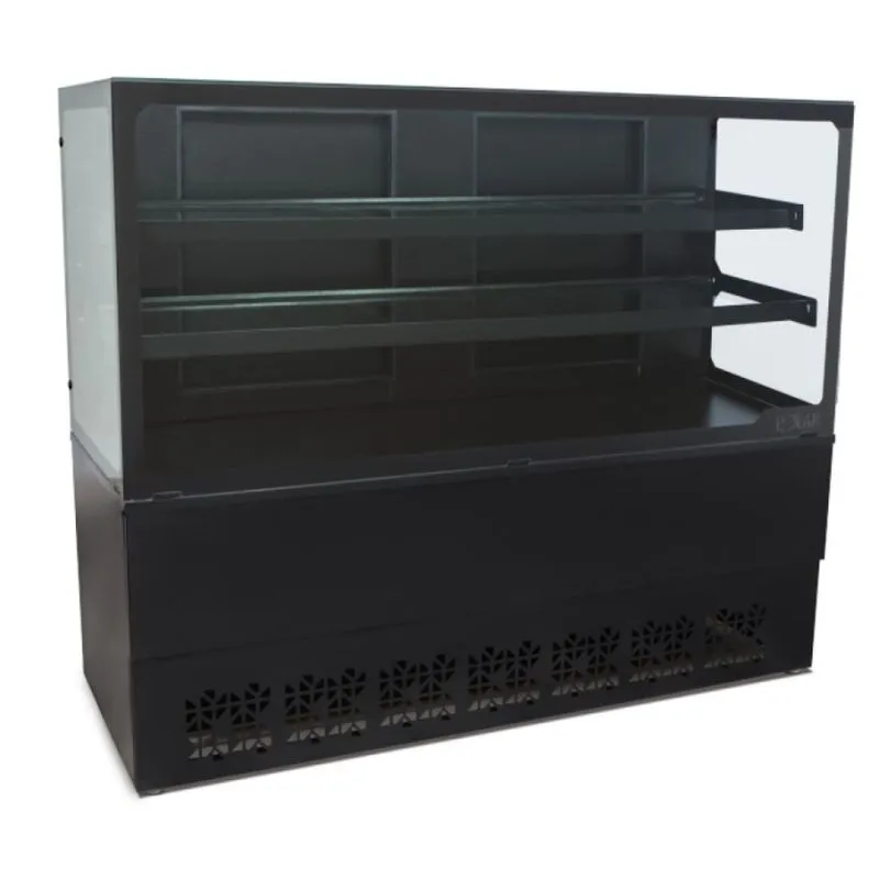 Vitrine Natural New Black 1m Polar Nbgvn 220v