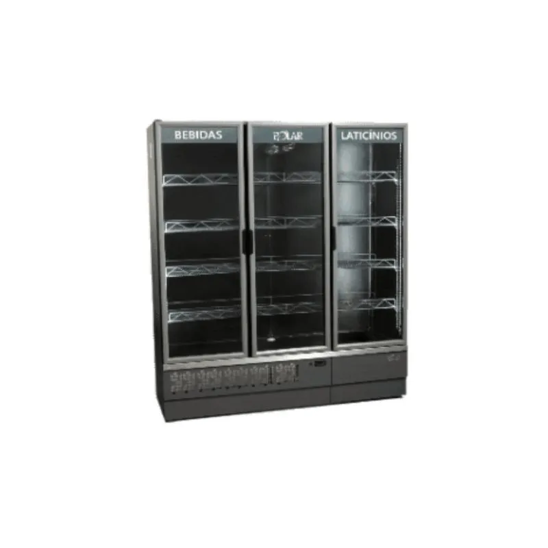 Expositor Vertical Refrigerador Polar 3 Portas Evp170 220v