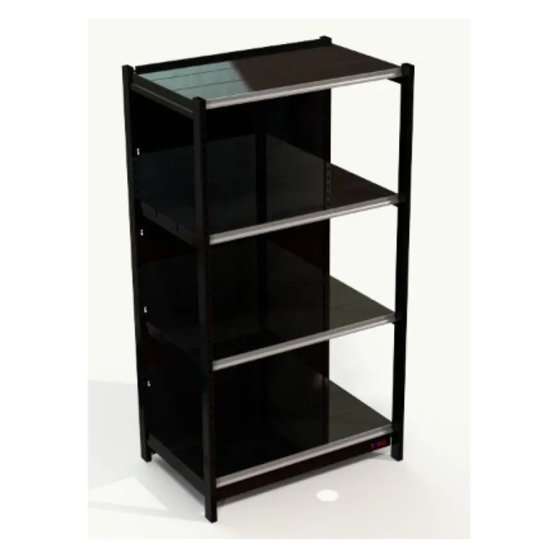 Rack Inicial Parede Polar 1 96m Preto 60 60 Rk 196 60 60b3pt