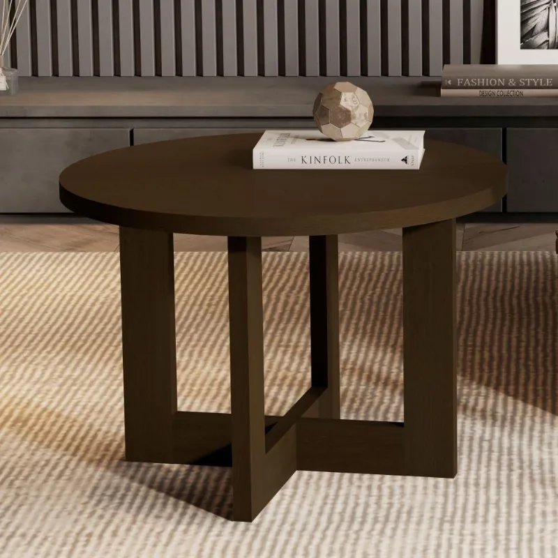 Mesa De Centro Ravena Canela Madeirado