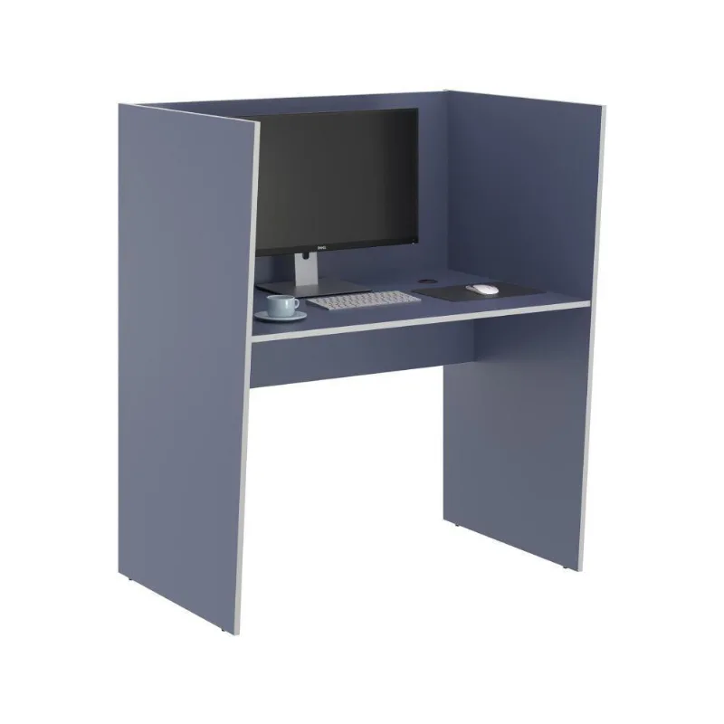 Mesa De Trabalho 1 Lugar Alaska Azul