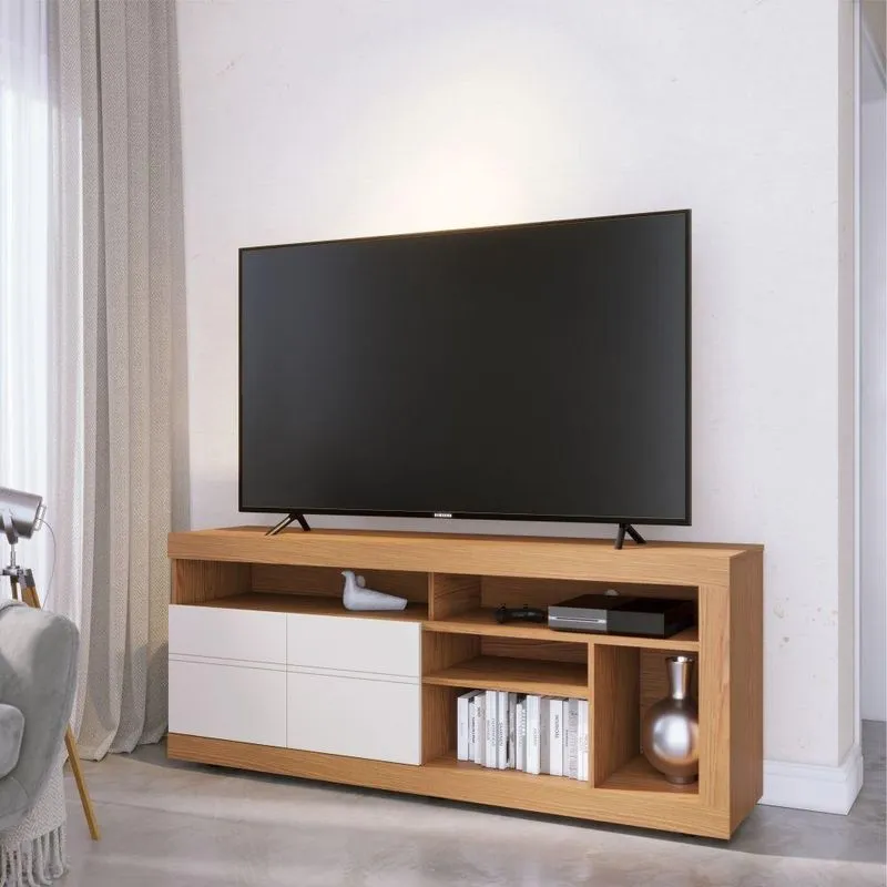 Rack Para Tv Ate 65 Polegadas Felicia Freijo Off-white Matte