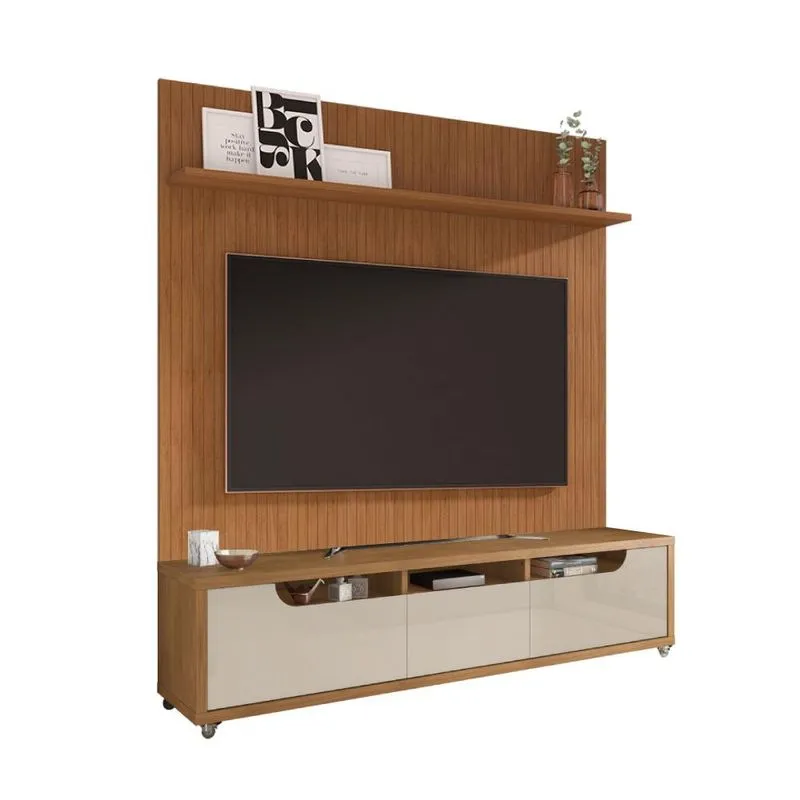 Home Para Tv Até 60 Polegadas Berlin Cedro Off White
