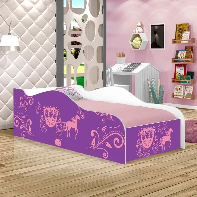 Mini Cama Fun Carruagem De Princesa