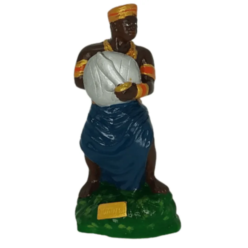 Estatua Imagem Orixas - Ogum - Ogun - 20cm Gesso
