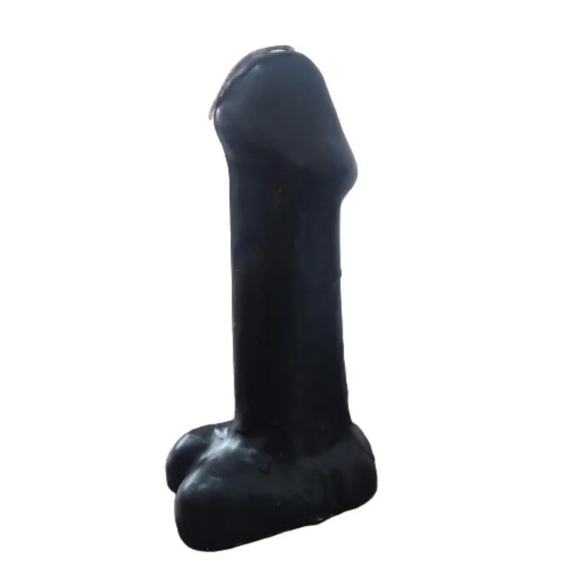 Vela Magia Espiritual Com Formato De Pênis Preto Parafina