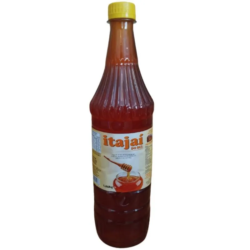 Mel 100% Orgânico Em Garrafa De Plástico De 900ml
