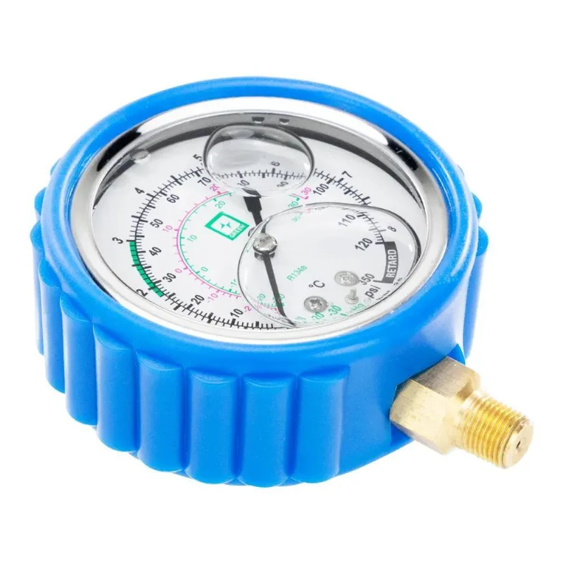 Manometro De Baixa (-30 A 350 Psi) Com Glicerina