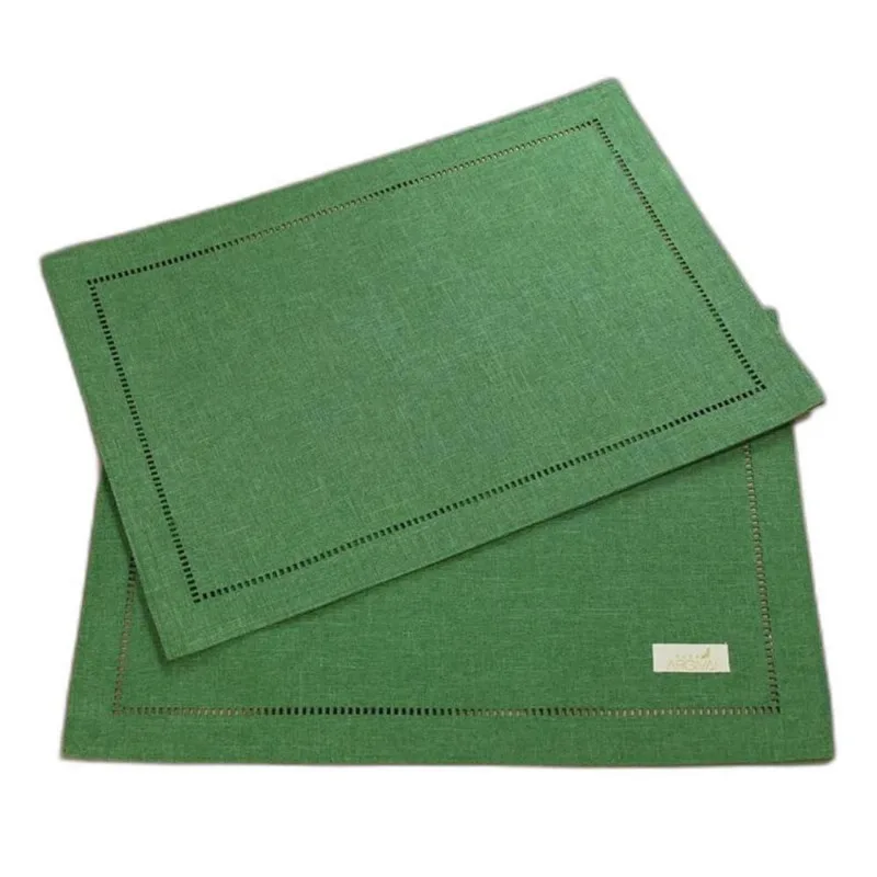 Jogo 2 Americanos 35X50 Cm Glamour Musgo Argivai