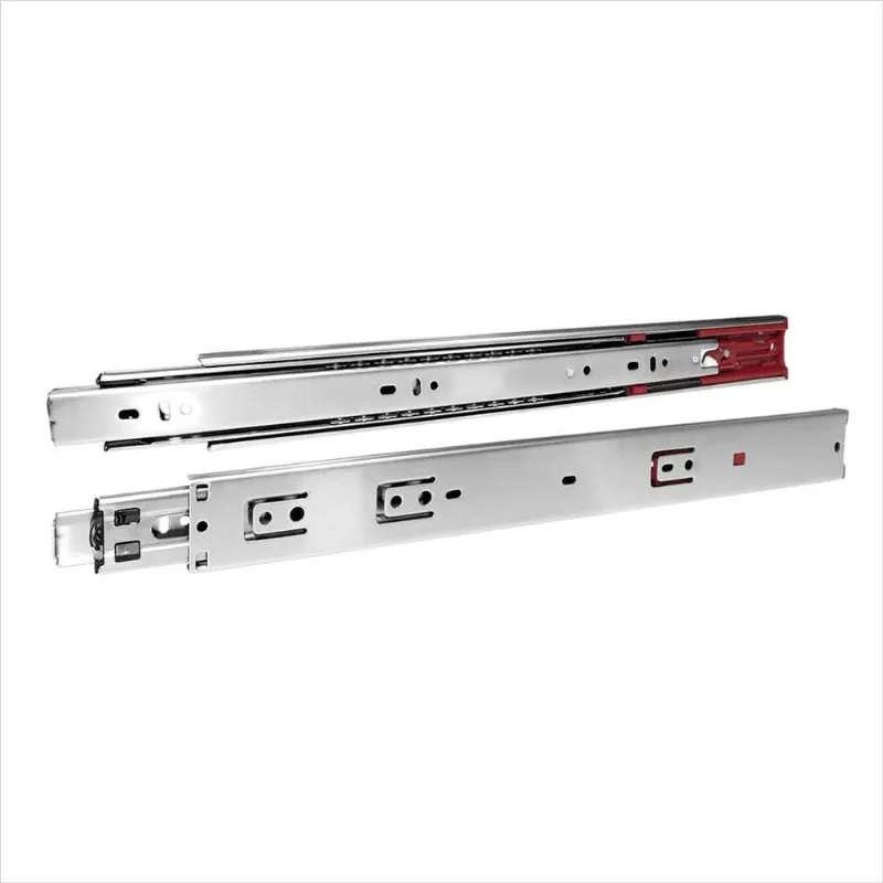 Corrediça Telescópica Soft Close 300mm - Aço Zincado - 25kg