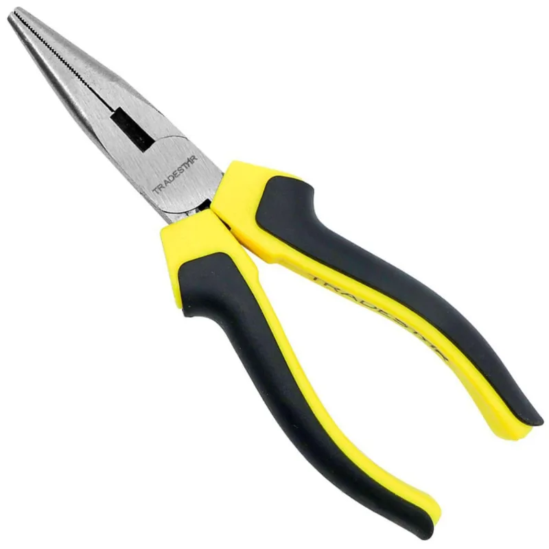Alicate De Bico Longo Meia Cana 6Pol 150Mm Polido Tradestar