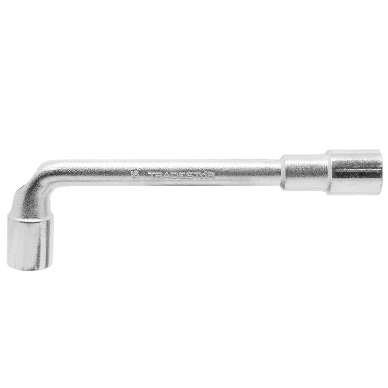 Chave L Biela Com Furo 16mm Vazada Passante Tradestar