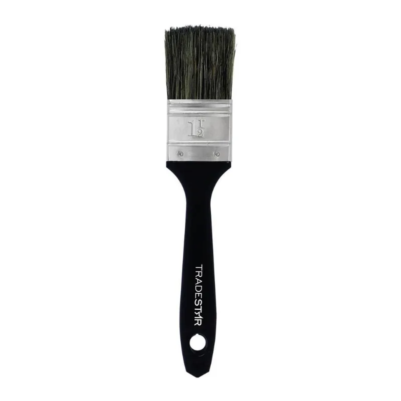 Pincel Trincha Para Pintura Acabamentos Tradestar - 1.1/2