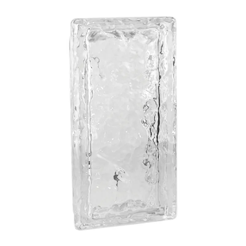 Bloco De Vidro Retangular Crystal Incolor 20x10x5 Tradestar
