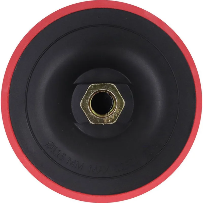 Base Disco Lixa Com Velcro 115Mm Esmerilhadeira Lixa M14