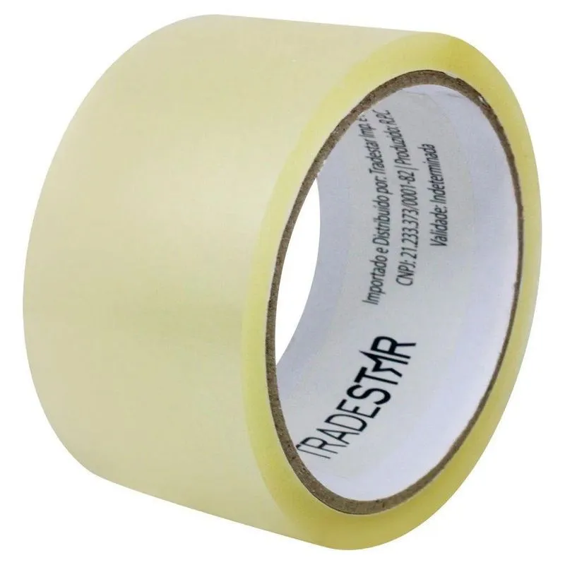 Fita Adesiva Transparente 48 Mm X 40 Metros Tradestar