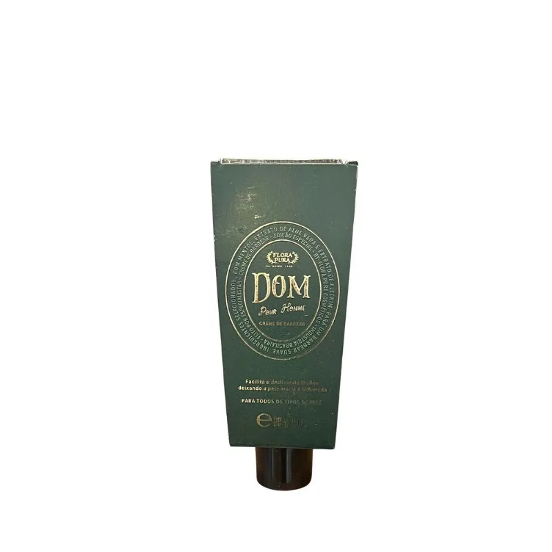 Creme De Barbear Dom-60ml- Flora Pura