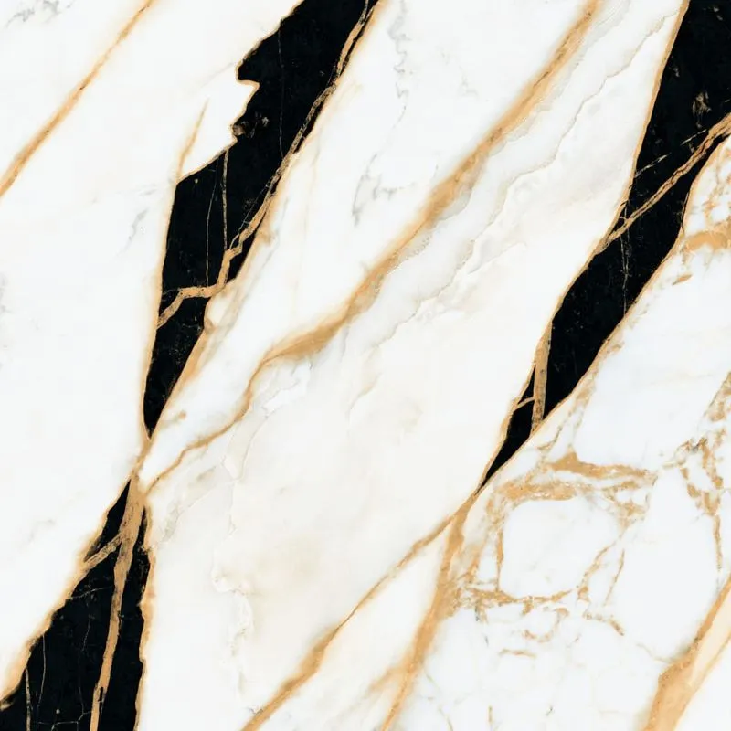 Piso 74x74cm Chama Dourada Speciale Polido Caixa Com 2,19m² / 4 Peças - Ppi-74640r - Incefra Incefra