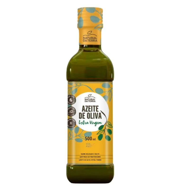 Azeite de Oliva Extra Virgem Natural Da Terra 500ml