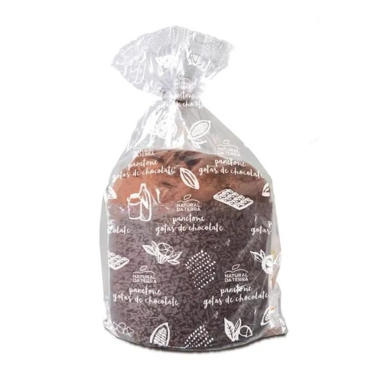 Panettone de Gotas de Chocolate Natural Da Terra 400g