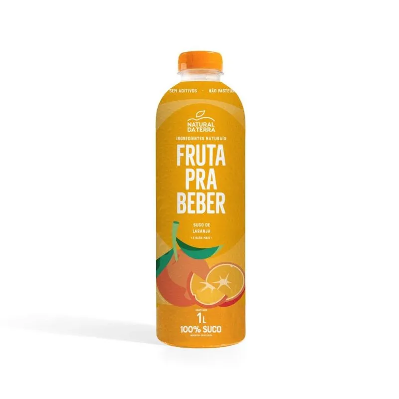 Suco de Laranja Integral Natural da Terra 1L