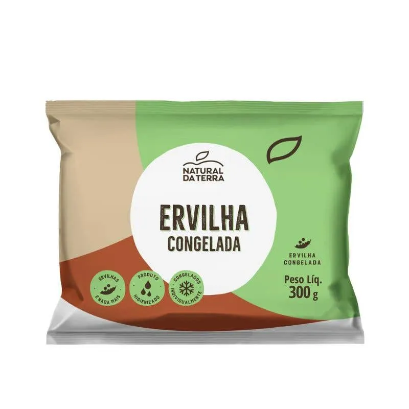 Ervilha Congelada Natural Da Terra 300g