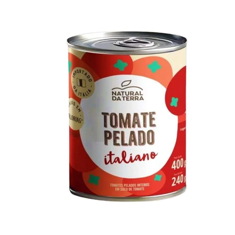 Tomate Pelado Italiano Natural da Terra 400g