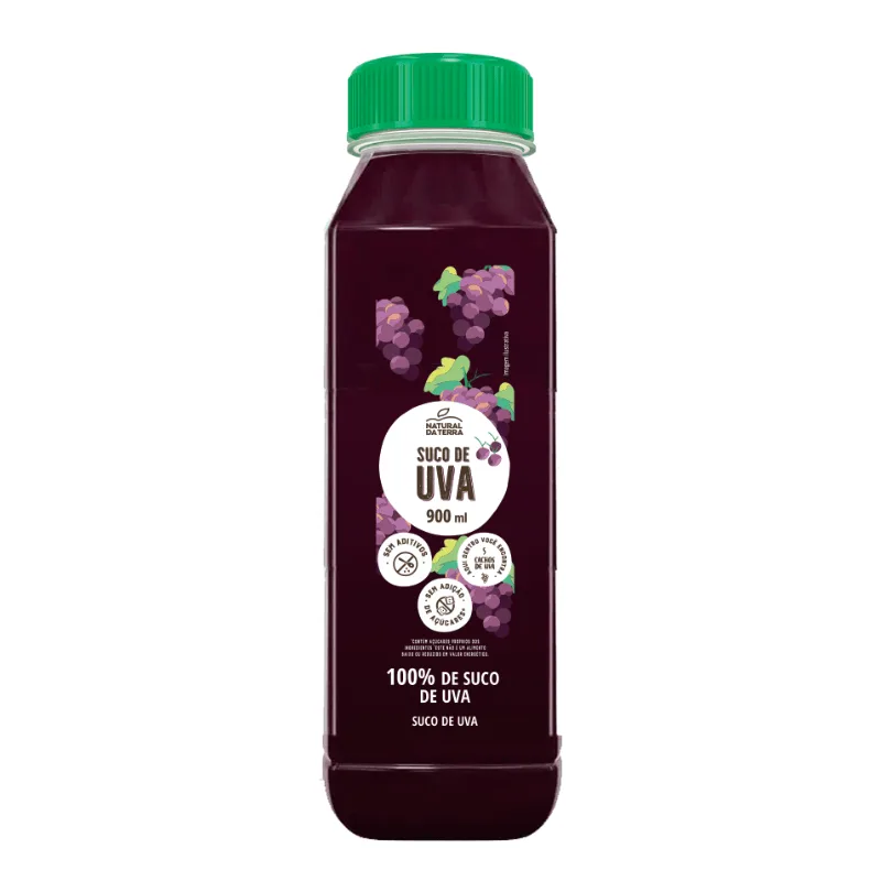 Suco de Uva Natural da Terra 900ml