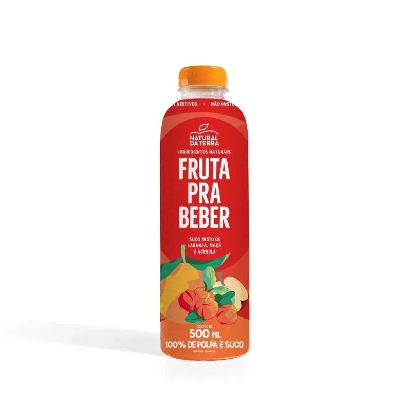 SUCO LARANJ MACA E ACEROLA FPB HNT 500ML
