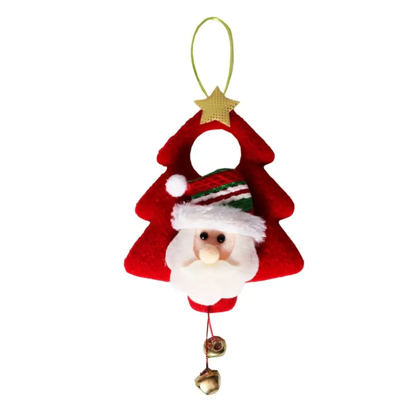 Pendente Arvore Noel C/ Guizo 11,5Cm X 17Cm