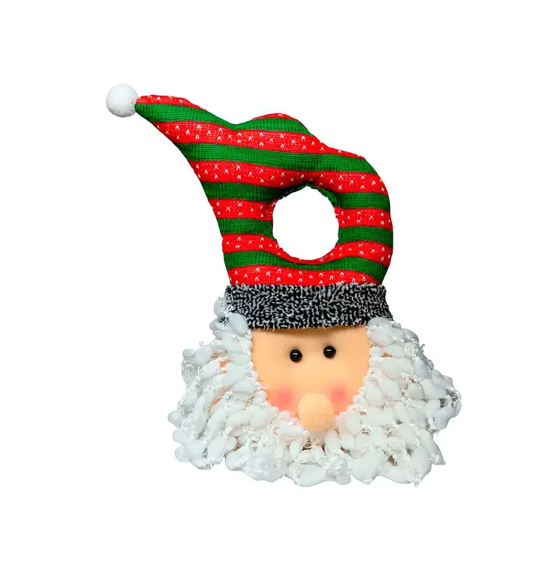 Enfeite de Natal Porta Macaneta Papai Noel 15x30cm Rmt1400
