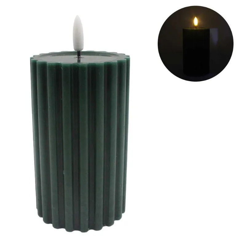 Vela Decorativa Natalina 13cm em Parafina Rio Master