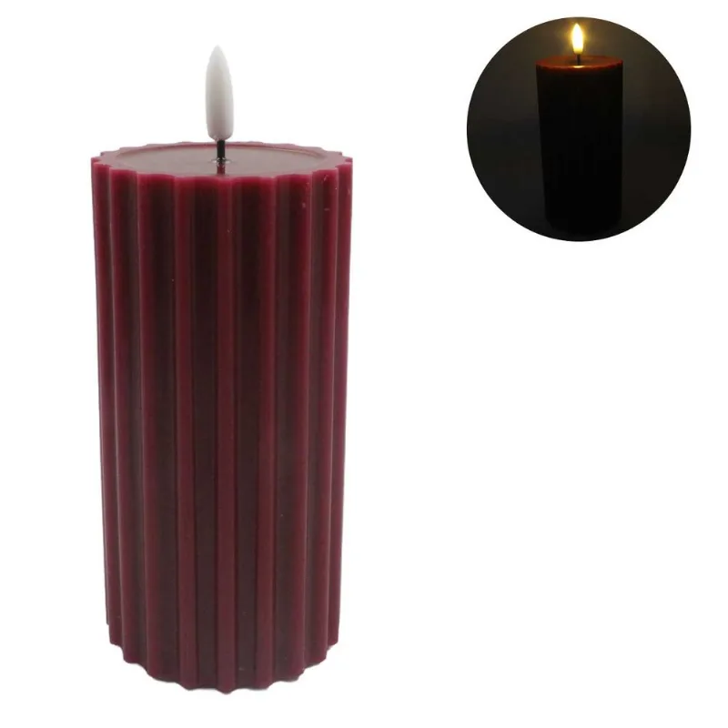Vela Decorativa Natalina 15cm em Parafina Rio Master