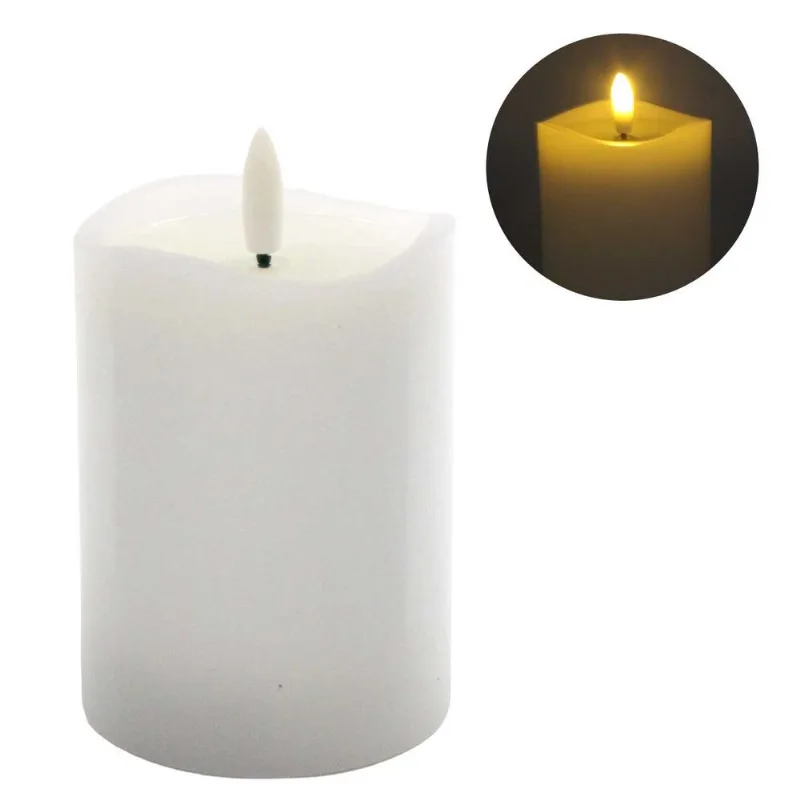Vela Decorativa Natalina 10cm em Parafina Rio Master