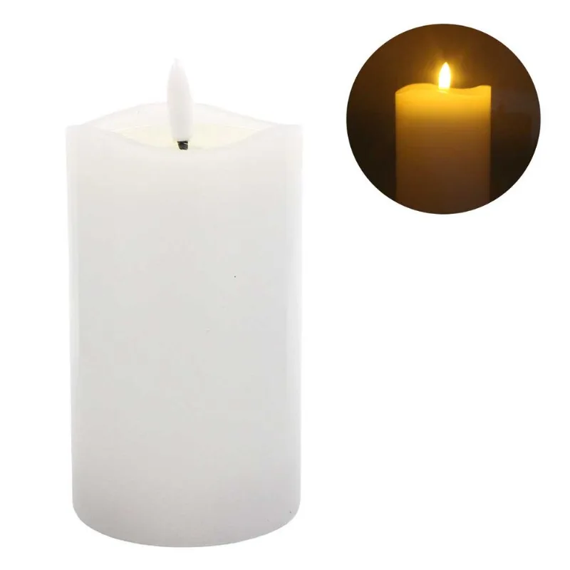 Vela Decorativa Natalina 13cm em Parafina Rio Master
