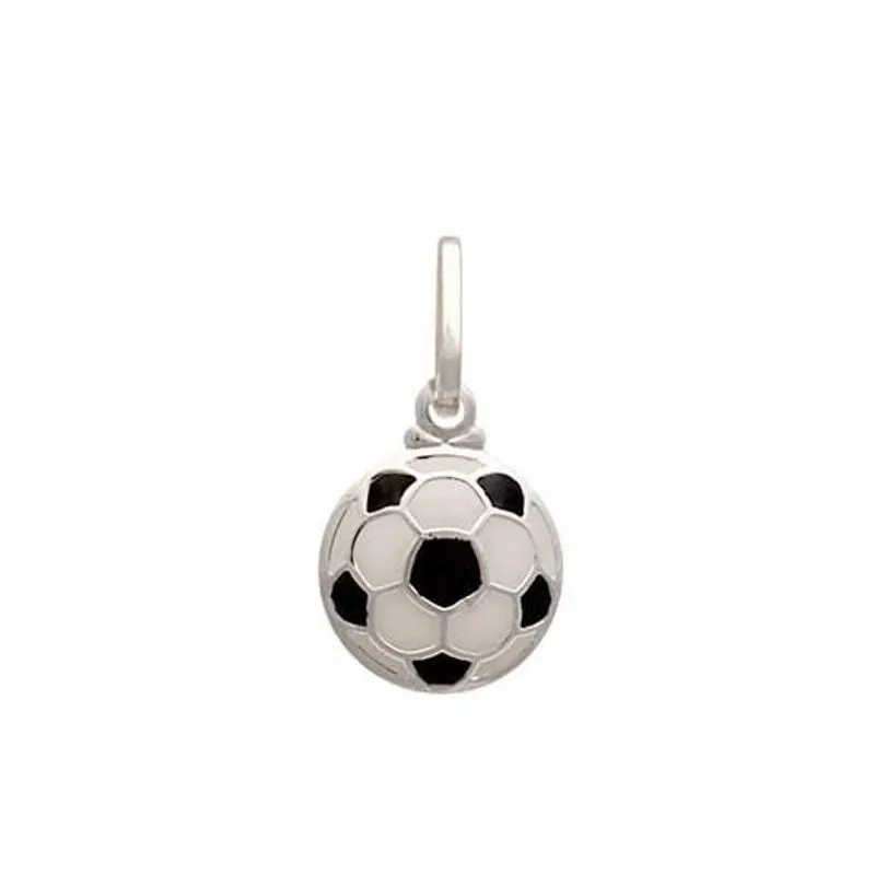 Pingente Prata Bola Mini Com Resina
