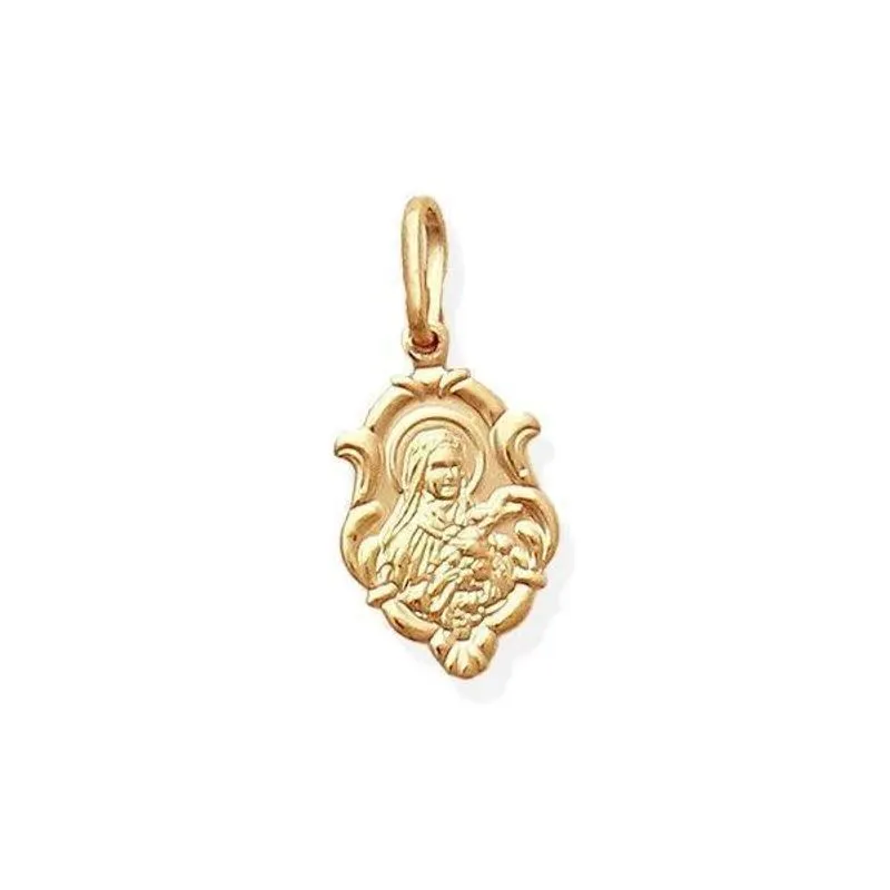 Pingente Moldura Santa Terezinha 14mm
