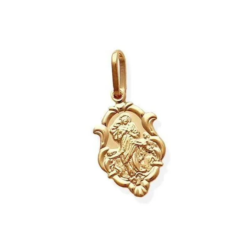 Pingente Moldura Nossa Senhora Desatadora De Nós 14mm