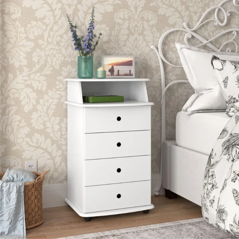Mesa De Cabeceira Kansas Ll Branco
